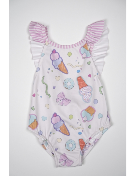 İcecream kız çocuk mayo