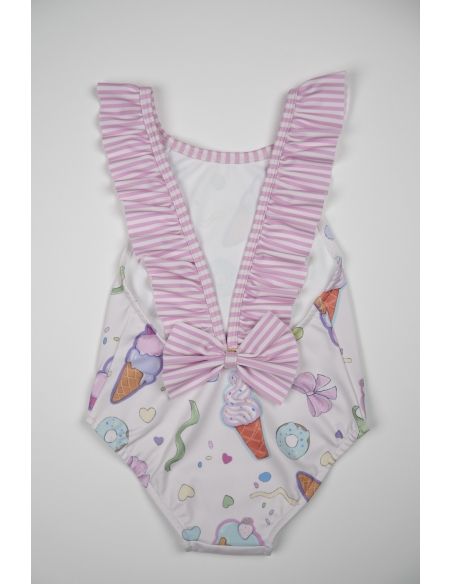 İcecream kız çocuk mayo