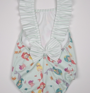 mermaid kız çocuk mayo 2