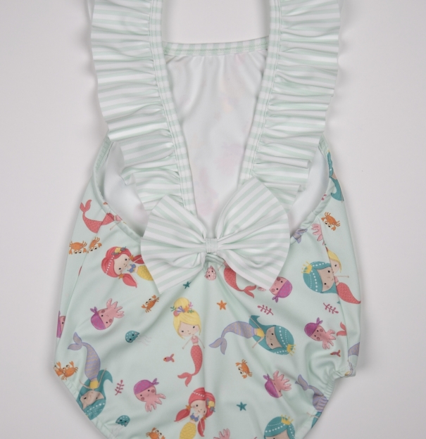 mermaid kız çocuk mayo