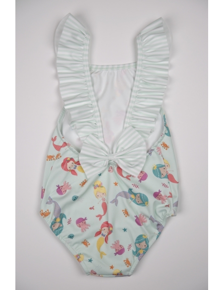 mermaid kız çocuk mayo