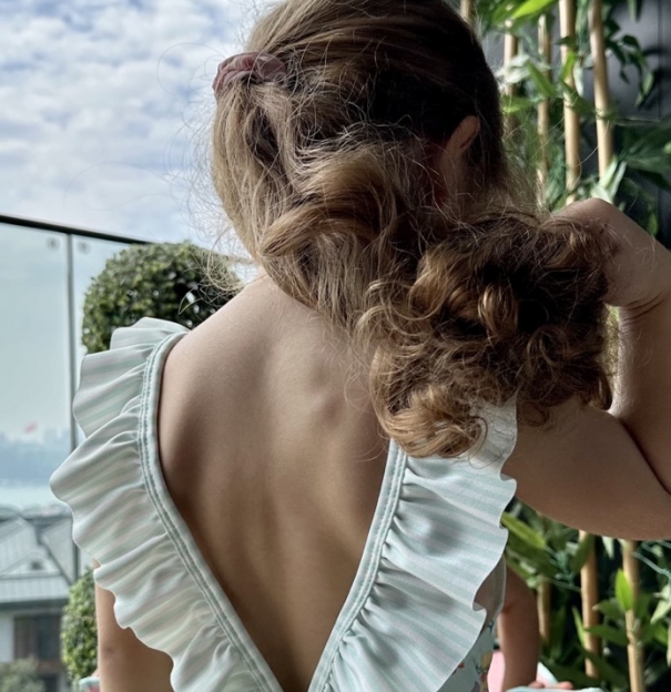 mermaid kız çocuk mayo