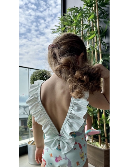 mermaid kız çocuk mayo