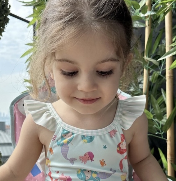 mermaid kız çocuk mayo